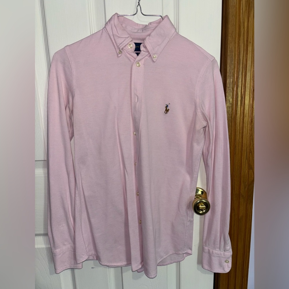 Polo by Ralph Lauren Pink Casual Button Down Shirt